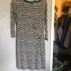 3/4 sleeve loft dress